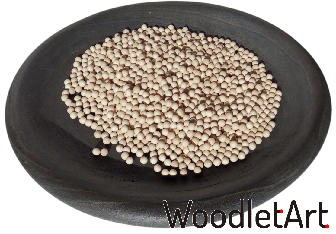 Korale drewniane średnicy 6 mm